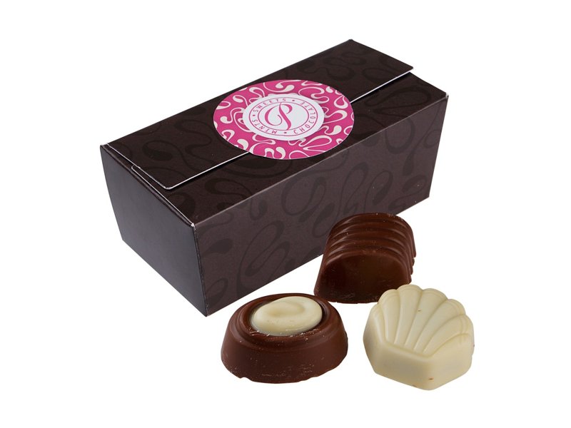 Standaard ballotin met 10 Belgische bonbons