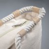 MAKENKE - Strandtas canvas/jute
