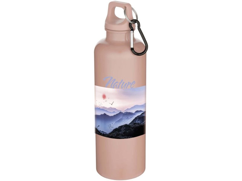 Oregon 750 ml effen RCS gerecycleerde plastic drinkfles met karabijnhaak