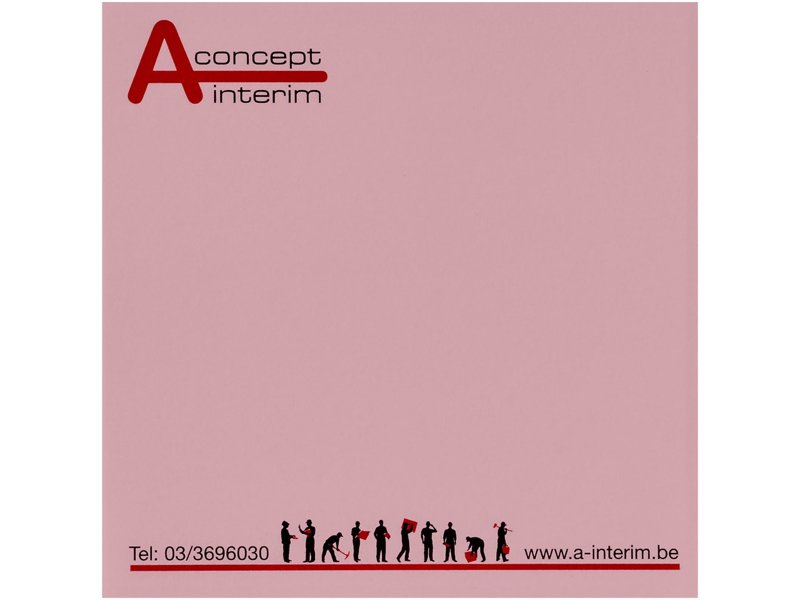 Sticky-Mate® sticky notes 75x75 mm