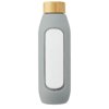 Tidan fles van 600 ml in borosilicaatglas met siliconen grip Tidan fles van 600 ml in borosilicaatglas met siliconen grip