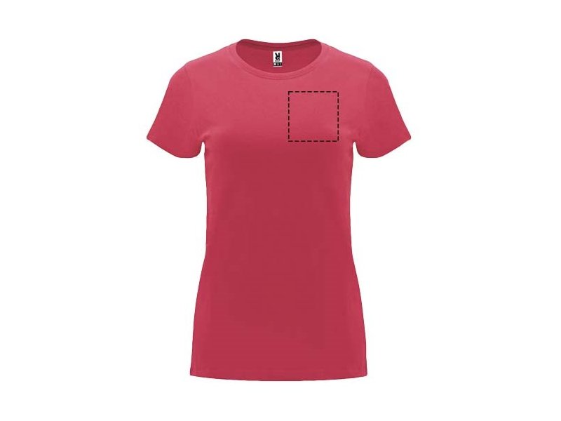 Capri damesshirt met korte mouwen Capri damesshirt met korte mouwen