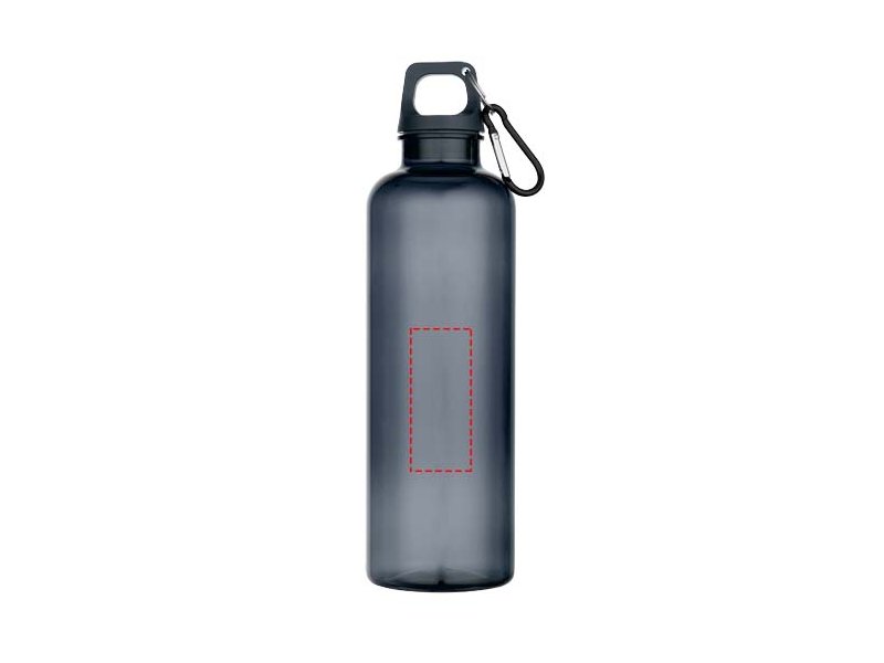 Oregon 750 ml waterfles van RCS-gecertificeerd gerecycled plastic met karabijnhaak Oregon 750 ml waterfles van RCS-gecertificeerd gerecycled plastic met karabijnhaak