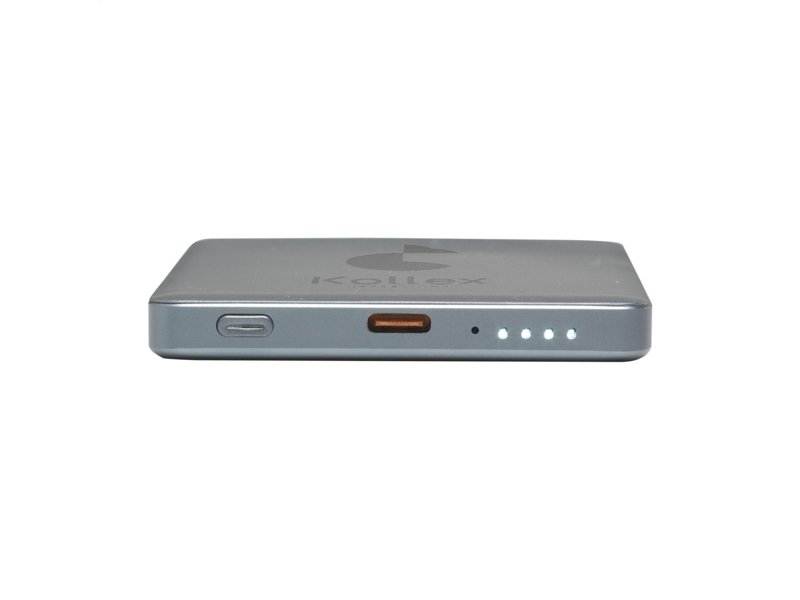 Wireless RCS Recycled Alu Magsafe Powerbank 5000