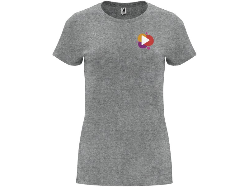 Capri damesshirt met korte mouwen Capri damesshirt met korte mouwen