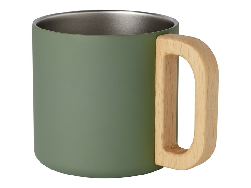 Bjorn 360 ml RCS-gecertificeerde mok van gerecycled roestvrijstaal met koperen vacuümisolatie