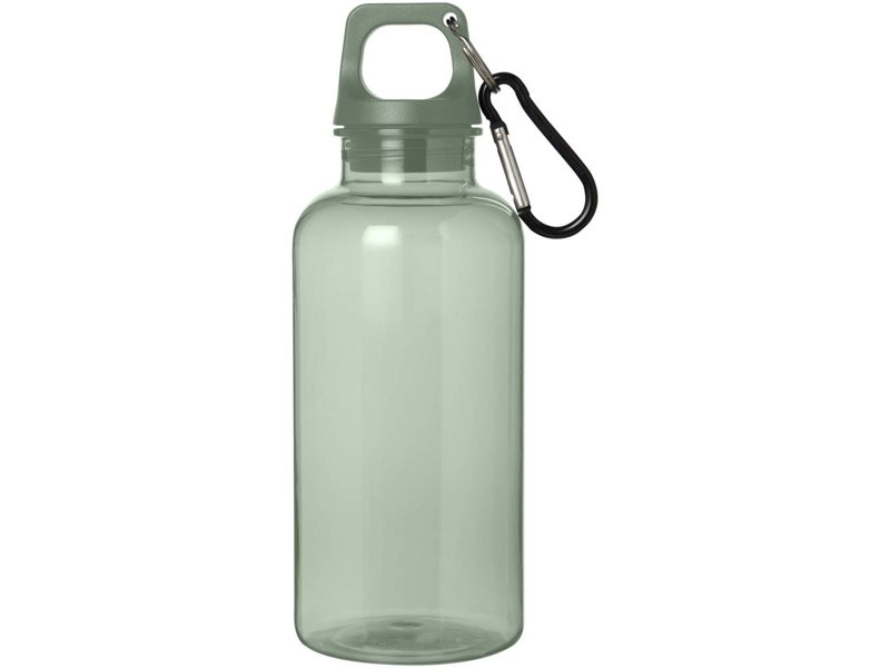 Oregon 400 ml waterfles van RCS-gecertificeerd gerecycled plastic met karabijnhaak