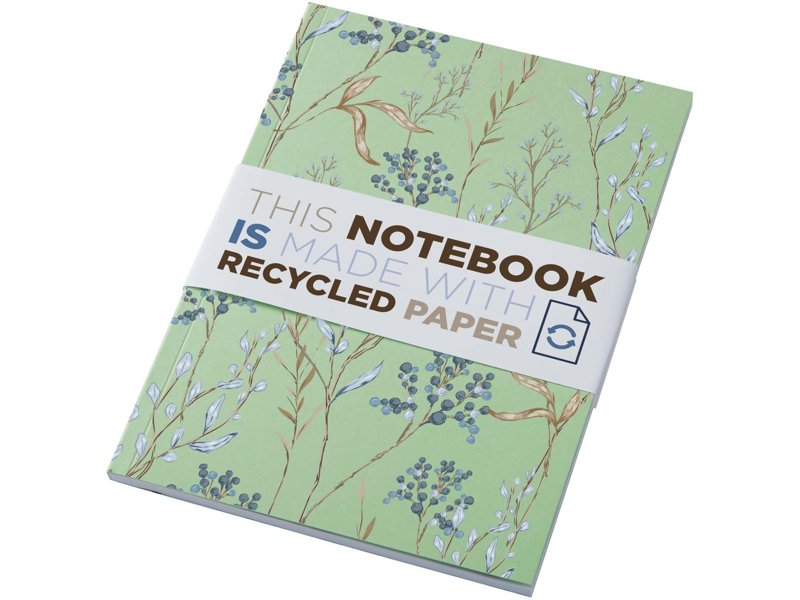 Novella Austen A5 gerecycled notitieboek met zachte cover, 50 vellen Novella Austen A5 gerecycled notitieboek met zachte cover, 50 vellen