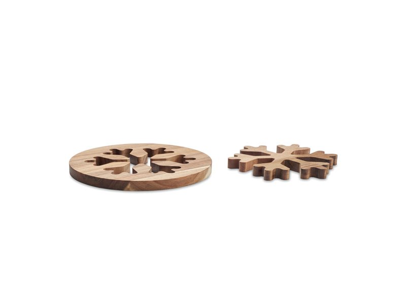 SCAGLIA - Acacia houten pothouders set