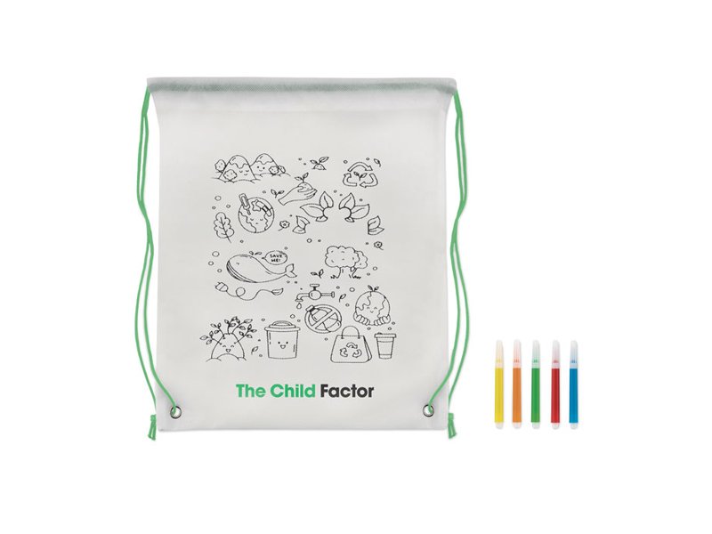 Non-woven trekkoord rugzak