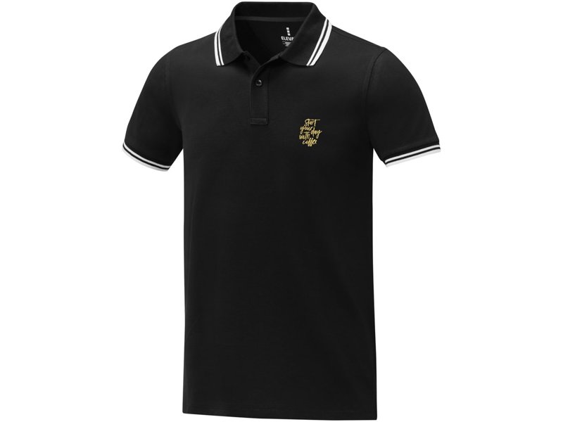 Amarago tipping Heren polo met korte mouwen