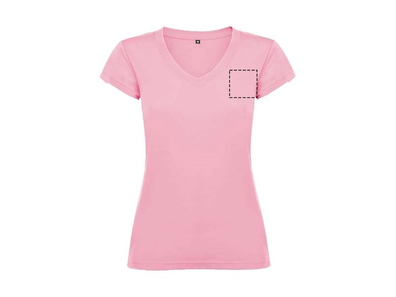 Victoria damesshirt met V-hals en korte mouwen Victoria damesshirt met V-hals en korte mouwen
