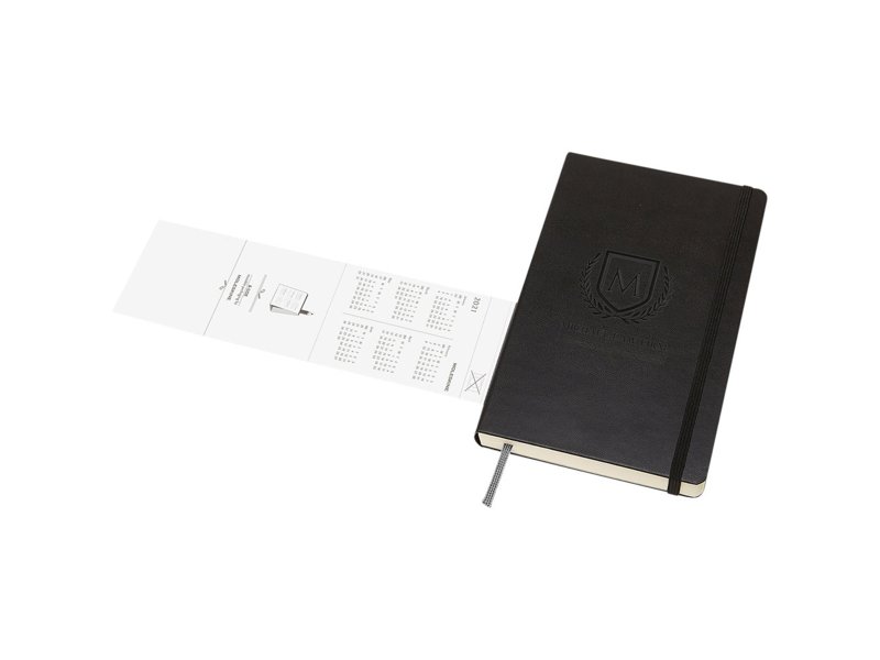 12M dag agenda L met harde kaft
