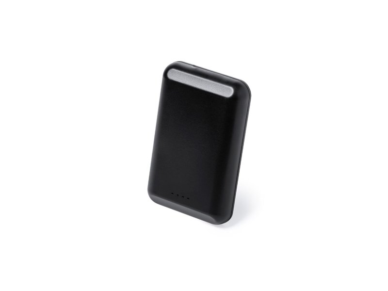 Moderne Vekmar 5.000 mAh powerbank draadloos bedrukt met logo promotieartikel