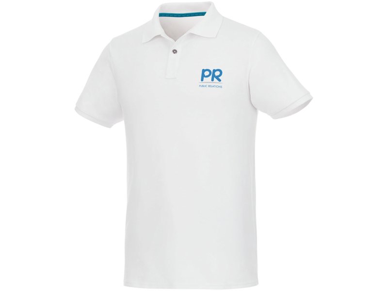 Beryl biologisch gerecyclede herenpolo met korte mouwen Beryl biologisch gerecyclede herenpolo met korte mouwen