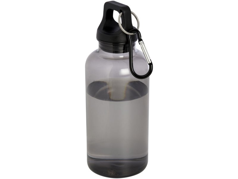 Oregon 400 ml waterfles van RCS-gecertificeerd gerecycled plastic met karabijnhaak