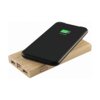Bamboo 8000 Wireless Powerbank draadloze oplader