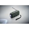 ONDA - Draagbare radio met LED lamp