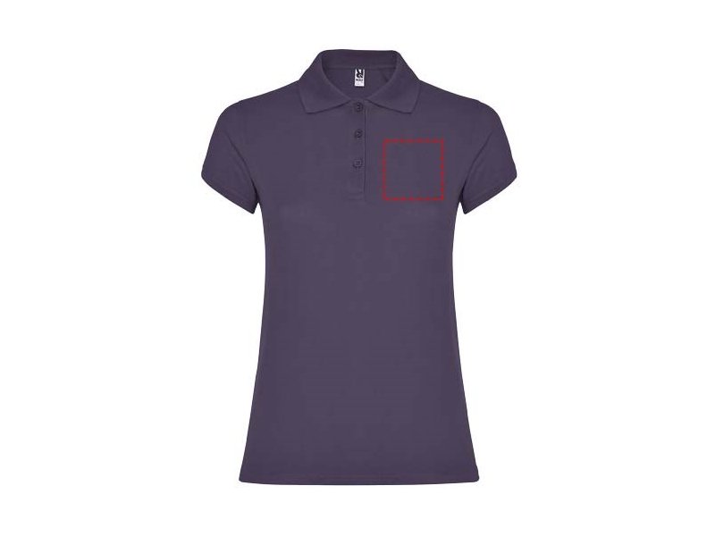 Star damespolo met korte mouwen