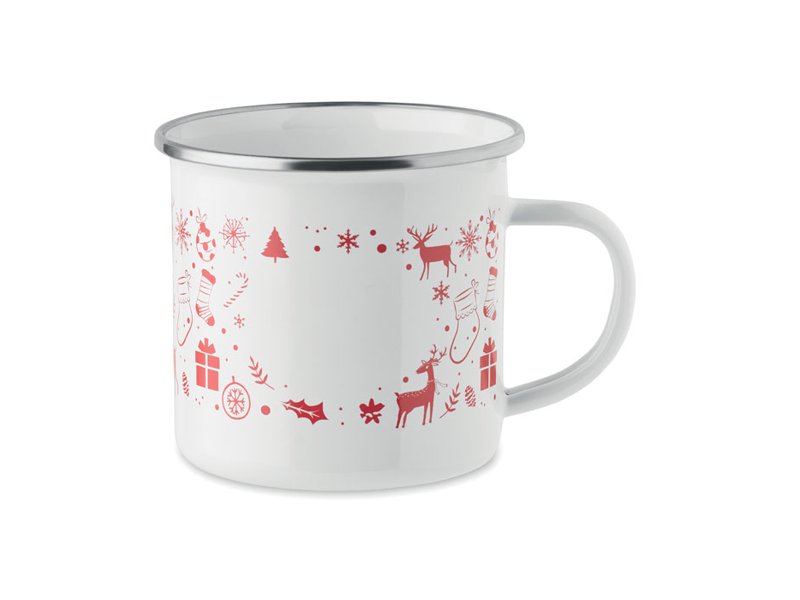 SEASOMEL - Kerst emaille mok 300ml