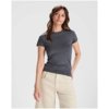 Golden damesshirt met korte mouwen Golden damesshirt met korte mouwen