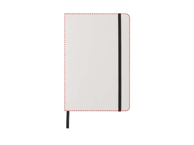 Spectrum A5 notitieboek met gekleurde sluiting Spectrum A5 notitieboek met gekleurde sluiting