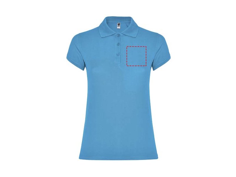 Star damespolo met korte mouwen Star damespolo met korte mouwen