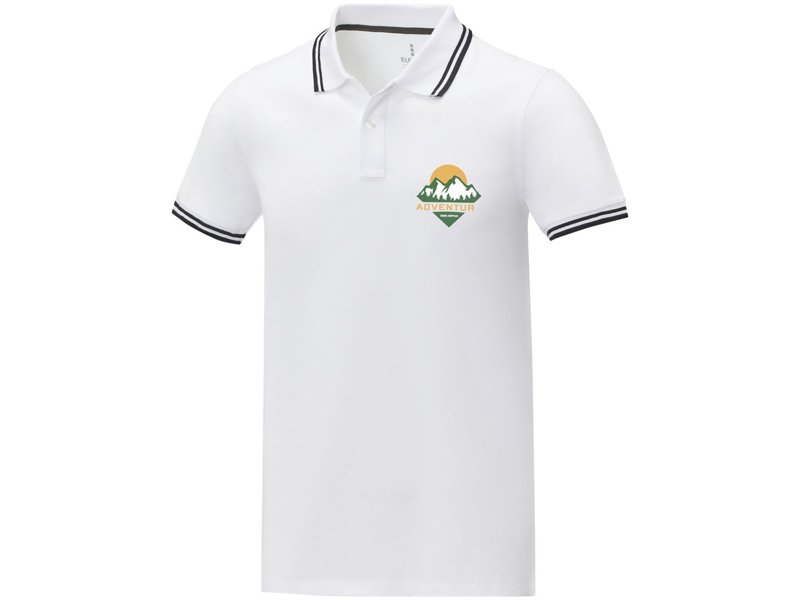 Amarago tipping Heren polo met korte mouwen