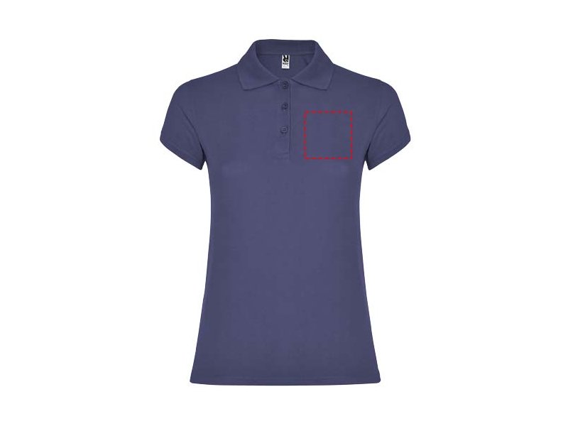 Star damespolo met korte mouwen Star damespolo met korte mouwen