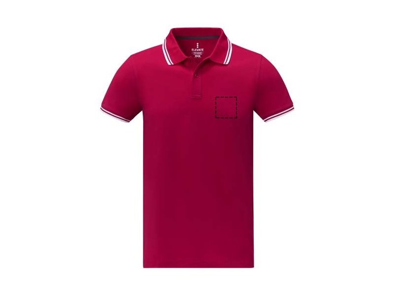 Amarago tipping Heren polo met korte mouwen