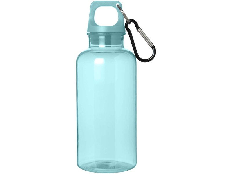 Oregon 400 ml waterfles van RCS-gecertificeerd gerecycled plastic met karabijnhaak