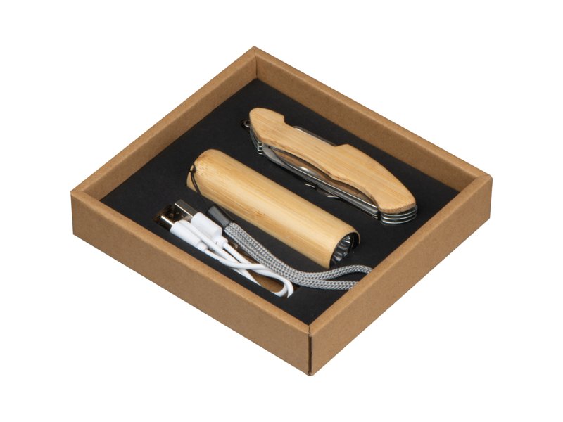 Set zaklamp/mes Oldham