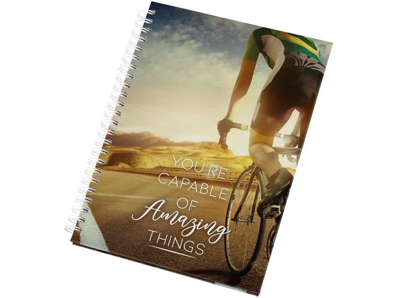 Desk-Mate® A5 ongedateerde agenda met harde kaft Desk-Mate® A5 ongedateerde agenda met harde kaft