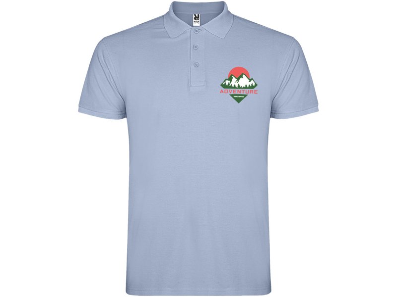 Star herenpolo met korte mouwen