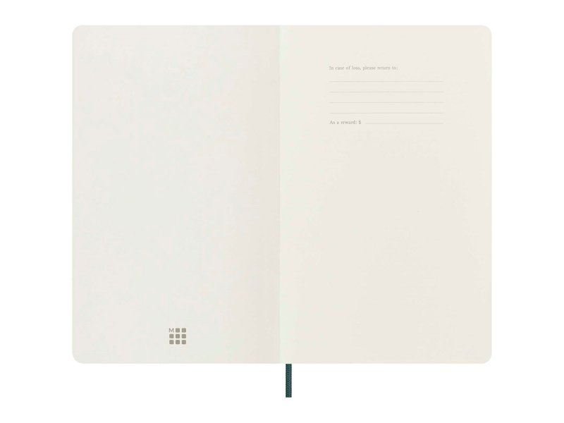 Moleskine 100% VEGEA® Boa notitieboek met zachte kaft - gelijnd L