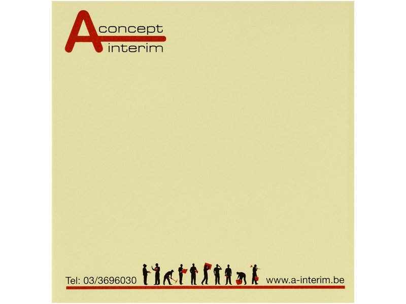 Sticky-Mate® sticky notes 75x75 mm
