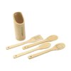 Bamboo cooking set keukengerei
