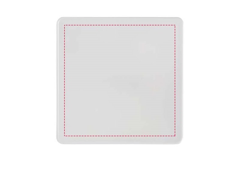 Renzo vierkante kunststof onderzetter
