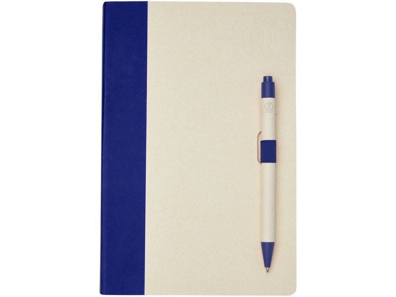 Dairy Dream set van referentie A5 notitieboek en balpen gemaakt van gerecyclede melkpakken Dairy Dream set van referentie A5 notitieboek en balpen gemaakt van gerecyclede melkpakken