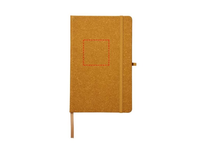 Atlana lederen notitieboek in A5 formaat