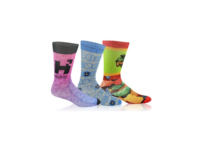 Sokken in veel kleuren bedrukken Sokken in veel kleuren bedrukken