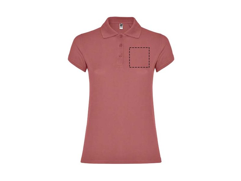 Star damespolo met korte mouwen Star damespolo met korte mouwen