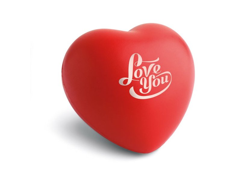 Anti-stress hart bedrukken met logo | Sympathiek relatiegeschenk & giveaway Anti-stress hart bedrukken met logo | Sympathiek relatiegeschenk & giveaway