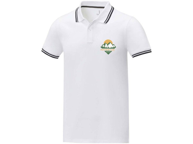 Amarago tipping Heren polo met korte mouwen