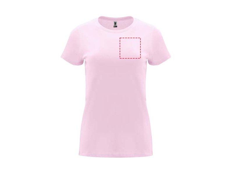 Capri damesshirt met korte mouwen