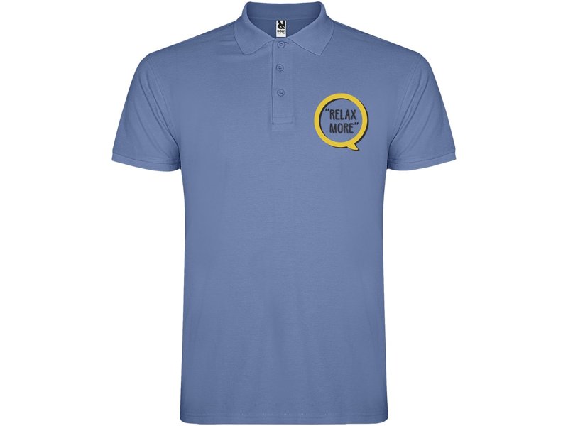 Star herenpolo met korte mouwen