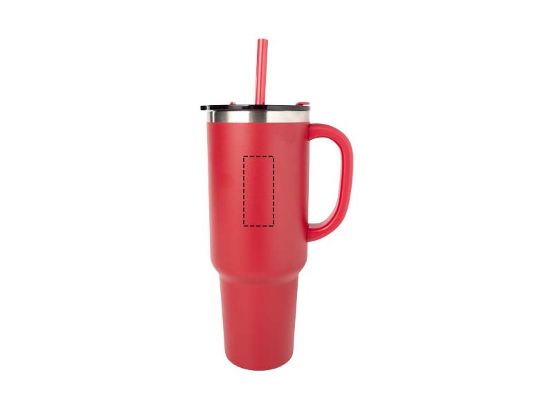 Sydney 1200 ml dubbelwandige RCS-gecertificeerde koperen vacuüm geïsoleerde beker met rietje Sydney 1200 ml dubbelwandige RCS-gecertificeerde koperen vacuüm geïsoleerde beker met rietje