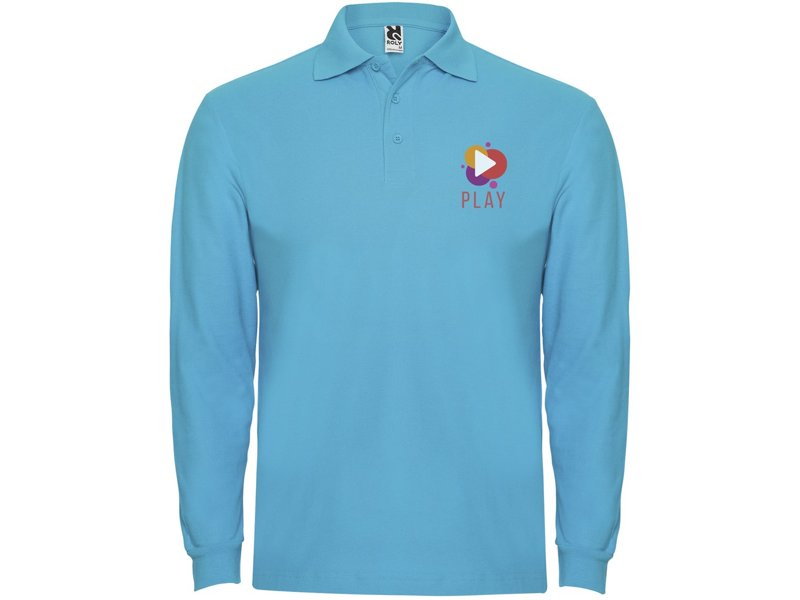 Estrella herenpolo met lange mouwen