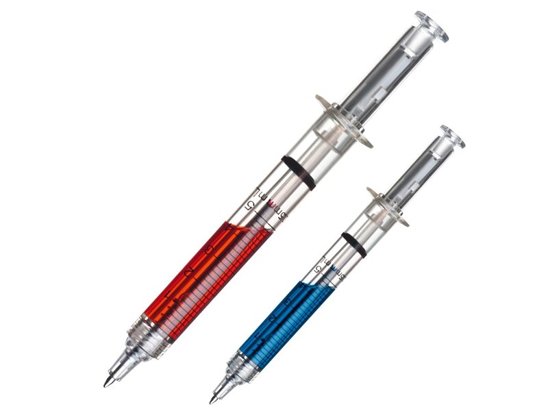 Kunststof balpen Injection bedrukken met logo | GiftsDirect