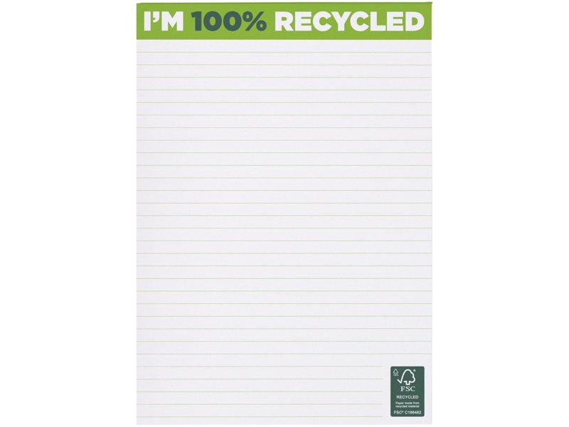 Desk-Mate® gerecycled A5 kladblok